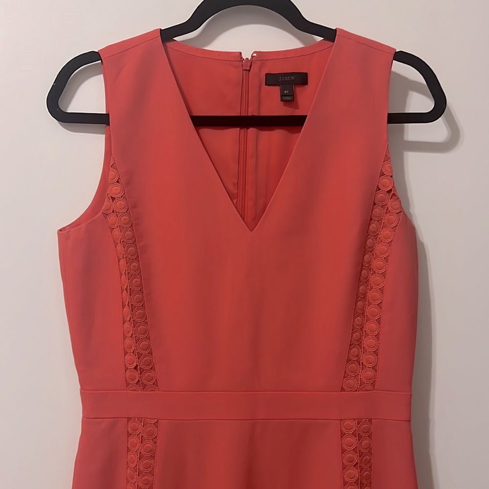 J. Crew sheath dress midi 6 Tall